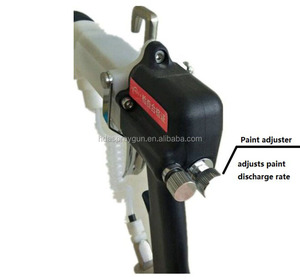 HDA ปืนพ่นสีของเหลวไฟฟ้าสถิตภายในไฟฟ้า (110-230V) เครื่องพ่นสีสุญญากาศ POM รับประกัน1ปี - Product Image 6