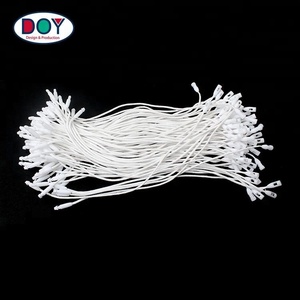 Vente en gros d'étiquettes volantes à balles Serrure à joint avec cordon en coton ciré de couleur personnalisée pour vêtement et sacs - Product Image 5