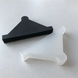 E series, 50*50*5 mm Carton/Glass triangle plastic corner protector glass