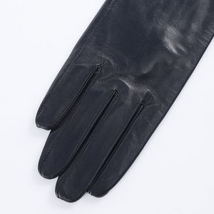 Guanti in pelle a manica lunga da donna popolari per feste Touch Screen - Product Image 5