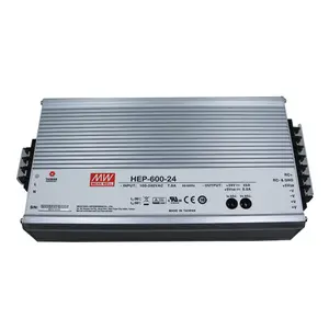 Mean Well-fuente de alimentación conmutada, 600W, 12V, 40 Amp, HEP-600-12 12V, 40A