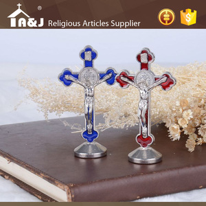 Crucifix A & J St benobian, crucifix, production solide, réglable, croix catholique - Product Image 3