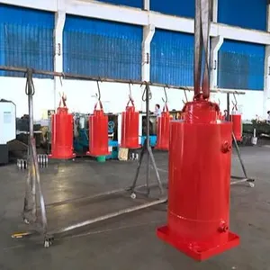 Small hydraulic cylinder for press hydraulic ram