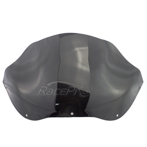 Racepro Klock Werks 12 "Flare motocicleta doble burbuja parabrisas para Harley Road Glide modelos 1998-2013 - Product Image 1