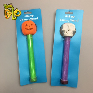 LED personalized Battery operated brightness's intermittent inflatable <span class=keywords><strong>halloween</strong></span> wand - Product Image 2