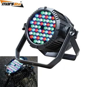 Manufacturer High Quality 54x3w RGB / RGBW IP65 Waterproof LED Par Light outdoor LED Par Can Stage Lighting