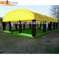 La ville de guangzhou gonflable tente hangar avec garantie 12 mois