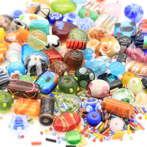 En gros Mélangé <span class=keywords><strong>murano</strong></span> perles de verre pour la fabrication de bijoux