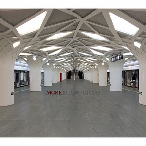 2 cm Chống Trượt Mộc Mạc Đá Vôi <span class=keywords><strong>Dark</strong></span> Xám Sứ Sàn Gạch - Product Image 6