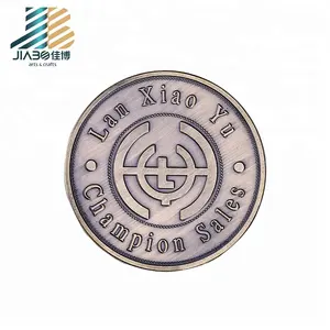 3D design china lucky coin print souvenir make your own coin