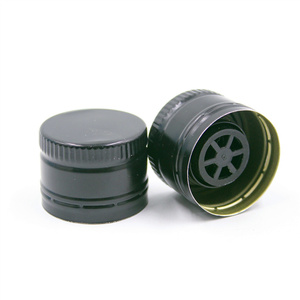 * 31,5*24mm Pop de plástico de aluminio de botella de vidrio de aceite de oliva ROPP tapa