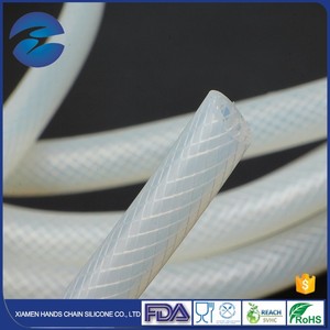 Outter tubo de fibra de vidrio trenzada de <span class=keywords><strong>caucho</strong></span> de silicona - Product Image 4