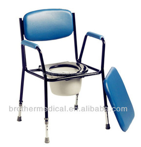 Cadeira de banheiro de atendimento, cadeira de commodo de aço hélice para banheiro - Product Image 4