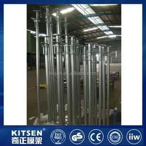 Adjustable Prop Steel Scaffolding Falsework Support Q235 Steel Tube Adjustable Support Props