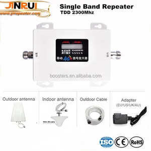 4G TDD LTE repetidor 2300 2300mhz móvel repetidor de sinal para o mercado Da Índia 4g lte sinal de reforço celular