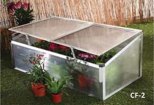 Facile de <span class=keywords><strong>Serre</strong></span> En Aluminium DIY 105 cm x 56 cm x 41 cm - Product Image 1