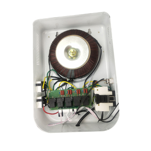 TSD 10kva D'affichage à CRISTAUX LIQUIDES Fixé Au Mur de 1 phase AC servo <span class=keywords><strong>moteur</strong></span> maison accrochant électrique régulateur de tension - Product Image 3