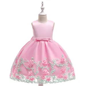 Hot Selling Children Frocks Designs Girls Dress Names With Pictures Kids Party Wear Dress L1845