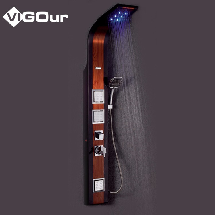 Водостойкие ламинированные панели для душевых колонн для ванной или улицы