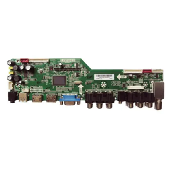 Multi Functie V59 Hdm + Av + Av + Vga + Usb + Oortelefoon Fhd Tft Lcd Lvds Controller Tv board