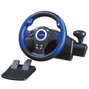 Volant de course en alliage C-STAR NS-9812 avec moteur à vibrations pour <span class=keywords><strong>PC</strong></span>/P3 et Euro <span class=keywords><strong>Truck</strong></span> <span class=keywords><strong>Simulator</strong></span> 2 - Prix de gros Chine - Product Image 5