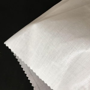 Revêtement EN PEHD tissé chemise entoilage tissu blanc mou de résine collier entoilage fusible pour vêtement - Product Image 1