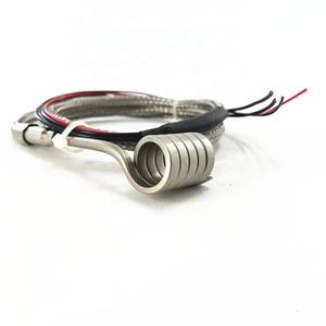 Industrial 220V 250W Enclosed Spiral Spring Nozzle <strong>Heating</strong> <strong>Tube</strong> 15mm 20mm Hot Runner Coil Heater for Injection Moulding - Product Image 5