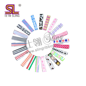 Haarclip van alligatorleer met antislip grosgrain lint, zonder tanden - Product Image 4