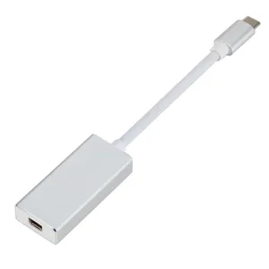 Переходник с порта USB C на Mini DP 4K 60 Гц Type-C USB 3,1 на Mini DP для проектора Macbook