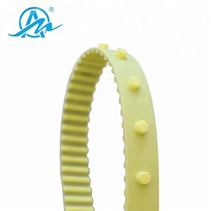 Chine gros non standard jaune dot enduit en boucle fermée pu <span class=keywords><strong>mini</strong></span> <span class=keywords><strong>courroie</strong></span> de <span class=keywords><strong>distribution</strong></span> - Product Image 6
