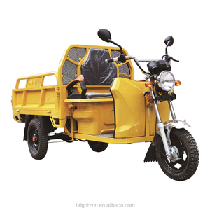 Tricycle électrique adulte à trois roues EEC COC, usage intensif, puissance >1000W, fourgonnette ouverte, utilisation passagers, charge utile 400kg, 60V - Product Image 1