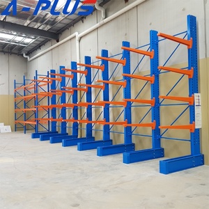 Estantería de almacén industrial de 5 capas de alta resistencia, <span class=keywords><strong>estante</strong></span> <span class=keywords><strong>voladizo</strong></span> de acero para almacenamiento de palés, <span class=keywords><strong>estante</strong></span> apilable de Metal - Product Image 1