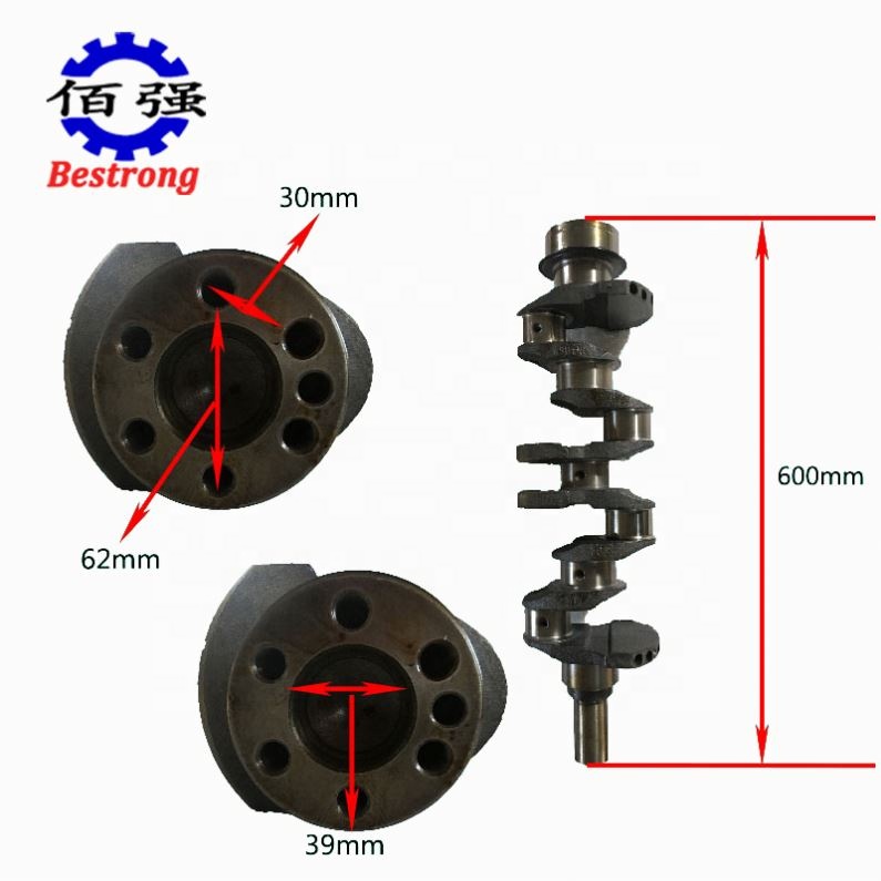 CHANGCHAI CC 485 490 ZN485 ZN490 Crankshaft for Diesel Engines