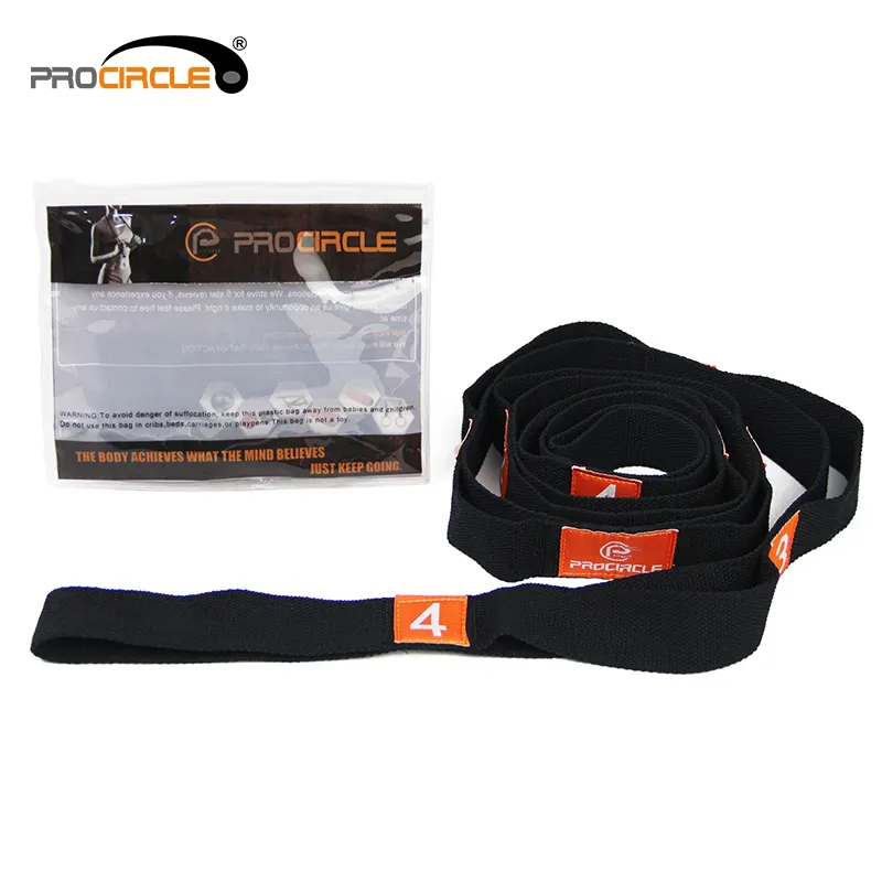 High Quality Cotton Nylon Stretching Yoga Strap