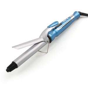 <span class=keywords><strong>Fer</strong></span> à friser 25mm avec revêtement en céramique baguette à friser avec pointe isolée anti-brûlure bigoudi de salon de coiffure - Product Image 2