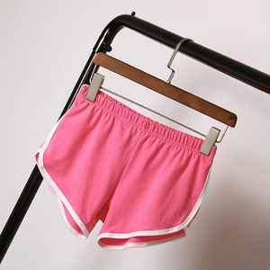 Nuovi Pantaloncini Estivi da <span class=keywords><strong>Donna</strong></span> Casual con Fascia in Vita Aderenti e Larghi per Allenamento e Sport - Product Image 4
