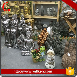 Statue de jardin <span class=keywords><strong>bouddha</strong></span> en granit fait main de grande taille - Product Image 6