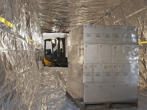 97% phản xạ 20ft/40ft/40hq lạnh chuỗi vận chuyển <span class=keywords><strong>container</strong></span> cách nhiệt lót cho đường biển hoặc không khí hậu cần giao thông vận tải - Product Image 5