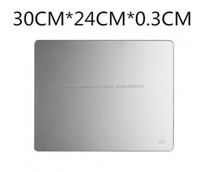 Original Xiaomi Metal MousePad pequeño tamaño Alfombrillas Ratón de <span class=keywords><strong>la</strong></span> Computadora Aluminio Lujo Simple Delgado Frosted Mate - Product Image 4