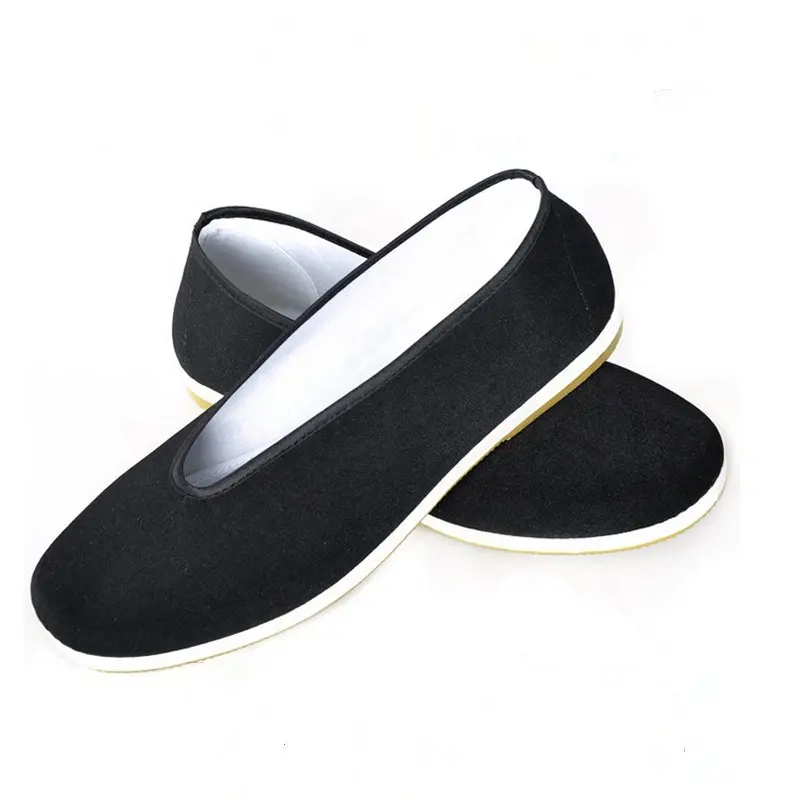 cotton rubber sole wushu shoes traditional Chinese kung fu shaolin shoes