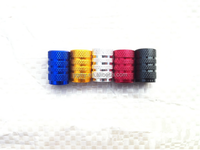 Cache-poussière pour valves de pneus de roues en aluminium, bouchons à vis pour voitures, camions, vélos, articles ménagers