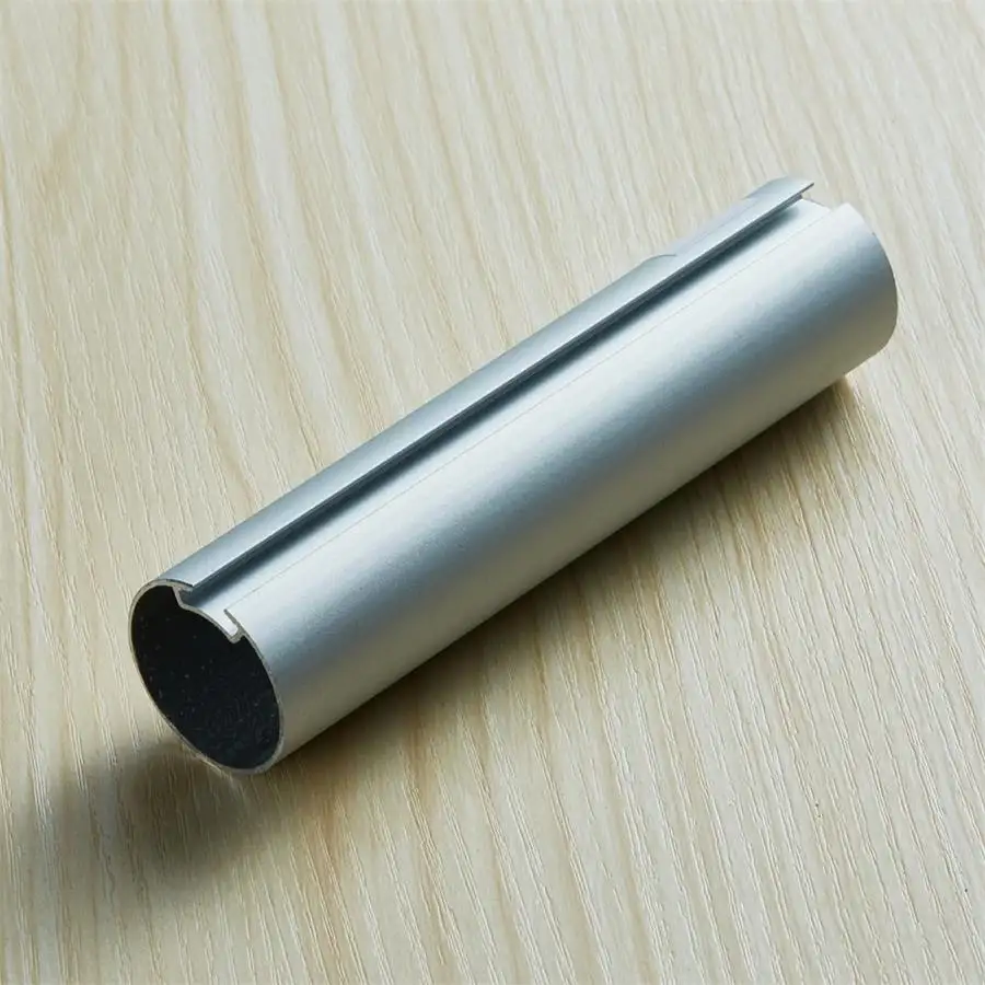 Tubo de persiana enrollable de aluminio de 38mm, piezas de persiana, accesorios y componentes