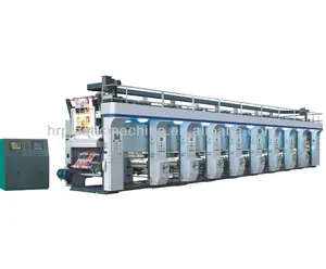 Computerized Rotogravure Color Printing Machine/ BOPP, PVC, PE, OPP,2/4/6/8/10 Color Rotogravure Printing Machine HRASY-600-1600