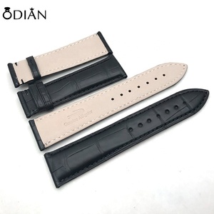 2019 nuovo arrivato Odian gioielli 18mm 20mm 22mm 24mm morbido 100% vero <span class=keywords><strong>coccodrillo</strong></span> <span class=keywords><strong>cinturino</strong></span> in pelle di alligatore - Product Image 3