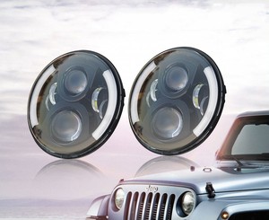 4X4 Accesorios Del Coche 50 W 7 inch Led Faro Jeep Wrangler Led Faros - Product Image 4