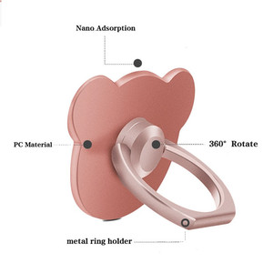 Accesorios del teléfono Teléfono móvil Titular del anillo Metal para el teléfono móvil, sostenedor del teléfono celular, sostene - Product Image 4