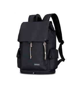 Gris de los hombres impermeable <span class=keywords><strong>moda</strong></span> urbana <span class=keywords><strong>Casual</strong></span> Colegio bolsa de equipaje mochila portátil - Product Image 5