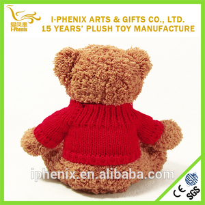 de la felpa oso de peluche con jersey de regalo de <span class=keywords><strong>san</strong></span> valentín - Product Image 2