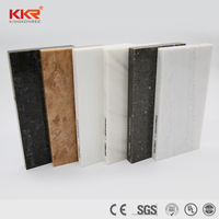 Surface acrylique résistante tkr, mm de surface pour ordinateur de bureau, matériaux artificielle