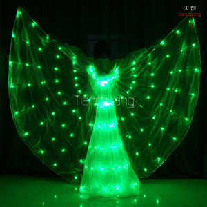 LED Moving Ali Degli Angeli, <span class=keywords><strong>Blu</strong></span> Ali di Farfalla per I Ballerini e Artisti - Product Image 3